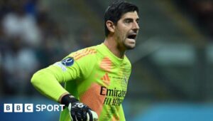 Thibaut Courtois: The Belgian goalkeeper says he will not play under coach Domenico Tedesco