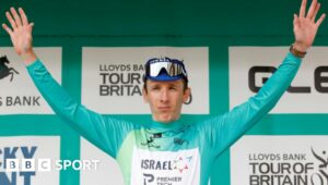 Briton Stevie Williams wins the Tour of Britain