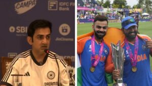 Virat Kohli’s funny ‘do you eat almonds’ question to Rohit Sharma during chat with Gautam Gambhir