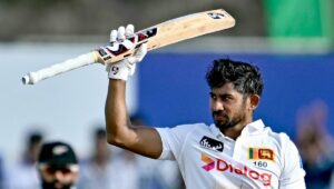 Sri Lanka’s Kamindu Mendis surpassed Sunil Gavaskar to equal Pakistan star Shaud Shakeel’s world record