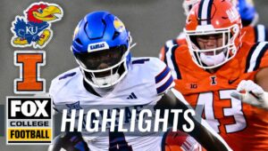 Highlights #19 Kansas Jayhawks vs. Illinois Fighting Illini | FOX College Football